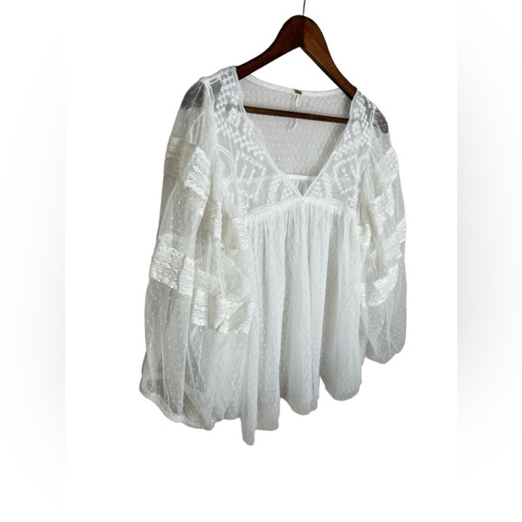 Free People Women’s True Candy Tunic in White - Picture 7 of 12